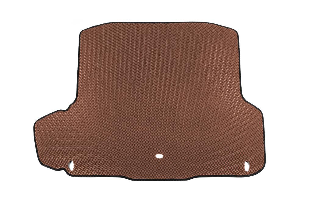 Trunk Mat (SW) (with Ears) (EVA, Brown) V-1 for Skoda Octavia III A7 2013-2019