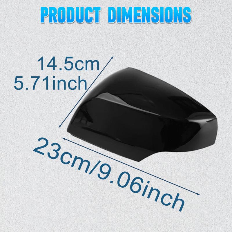 2PCS Replacement Rearview Side Mirror Covers Cap for Subaru Forester 2014-2018 Outback Legacy Facelift 2013-2016 91059AJ200