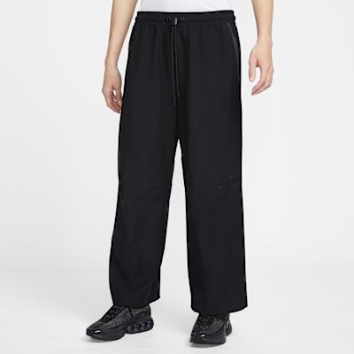 Nike Knitted Sweatpants Men s Black/Black Moderate Cuffed Pants M