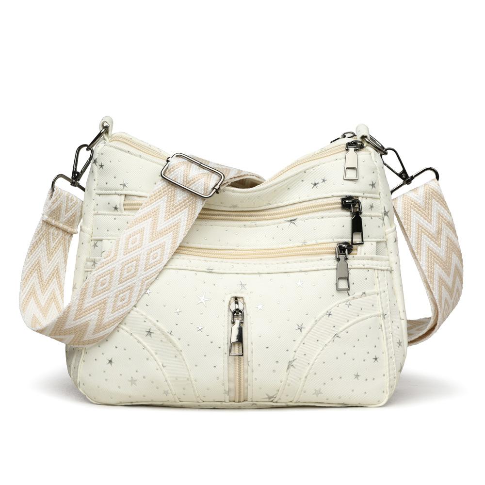 Simple and Casual Women's Small and Fresh Casual Crossbody Bag with Unique Design and Large Capacity Shoulder Bag