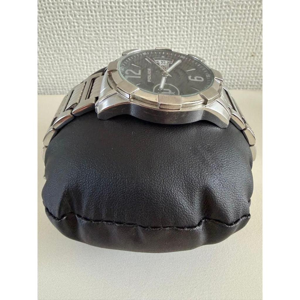 Used POLICE Police Men's Watch 12221J Quartz Day Date