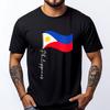 Unisexs Philippines Signature Flag Pole Filipino Flag Graphic Shirts Unisex Male Vintage T Shirts Slogan