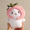 1Pc Cute Snapper Head Set Keychain Cat Plush Action Figure Key Chain Doll Pendant Bag Accessories Baby Keyring