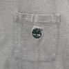 Timberland Short Sleeve T-shirt L Gray Poke T Men's Used