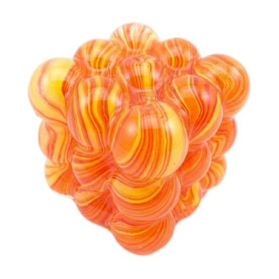 Flow Pattern Beaded Cube Squeeze Toy Anxiety Relief Sensory Stress Toy Soft жёлтый