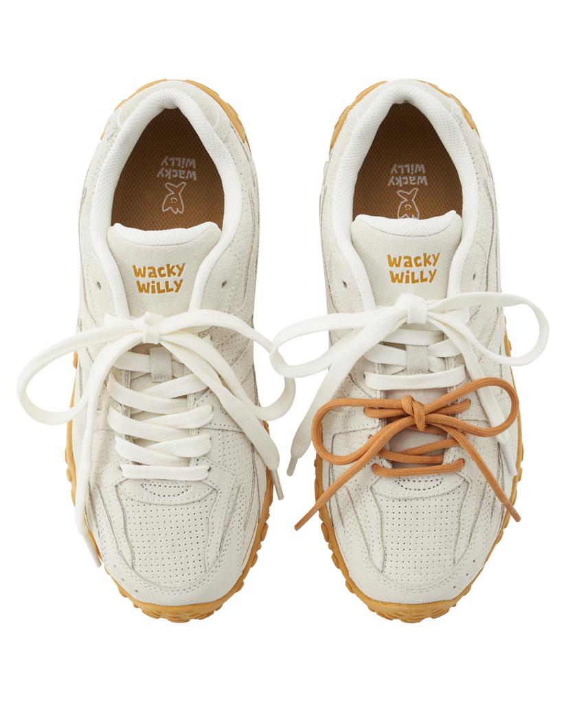 Wacky Willy Kitte Sneakers Ecru