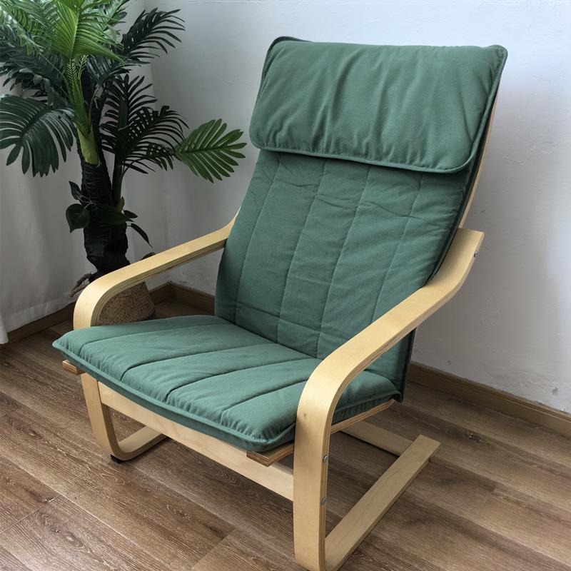 Birch Wood Recliner Bonn Armchair - Adult Leisure Chair for Balcony and Pregnant Women.