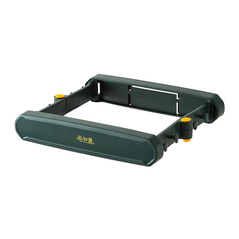 

Кухонная складная подвесная стойка для мусорных пакетов и хранения зелёный