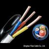 YJV 0.6/1kV 5x2.5 mm² Black XLPE Insulated Power Cable, 1m