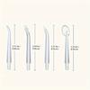 8-Piece Set Water Flosser Replacement Tips, Standard & Orthodontic Nozzles, Unscented Oral Irrigator Accessories Teeth Cleaning