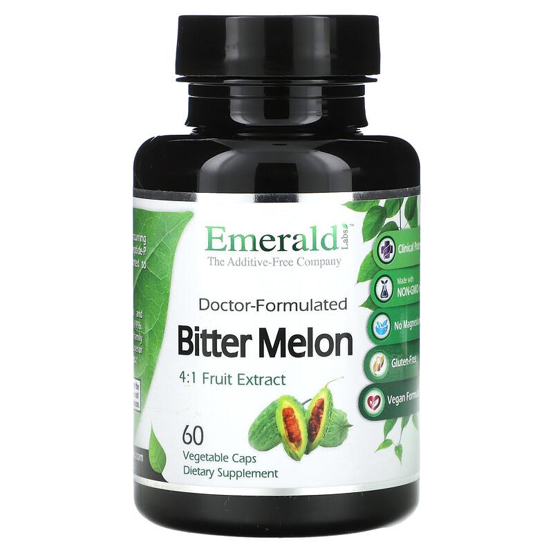 Bitter Melon, 60 Vegetable Caps (500 mg per Capsule)