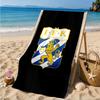Ifk Lion Crest Emblem Beach Towel, Quick-drying, Easy to Care for, Suitable for Both Fitness and Beach Vacations,Sports Essential