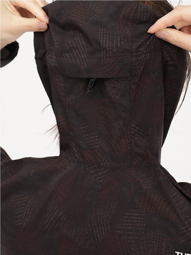 The North Face Novelty Venture Geometry Size XL Women's Jacket, Waterproof, Windproof, Lightweight, Feather,