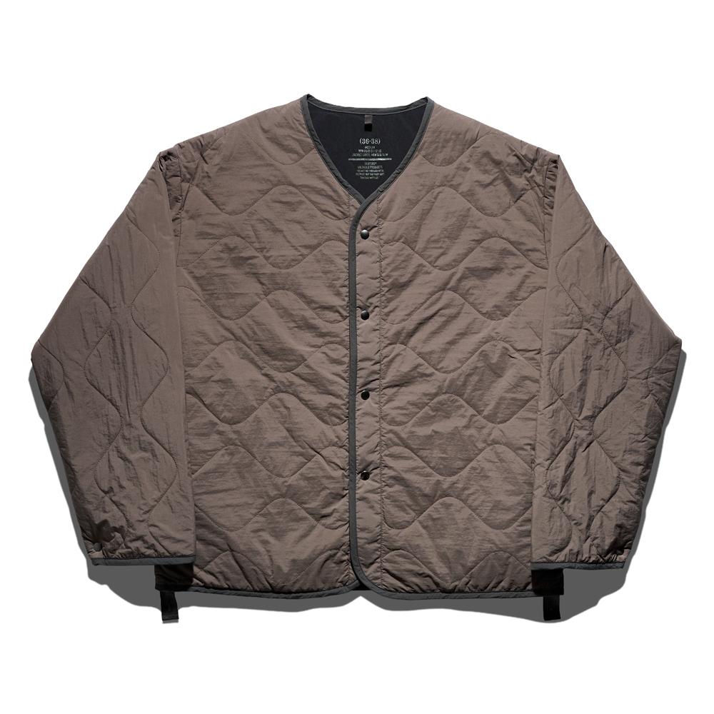 Deutero Reversible Liner Jacket Charcoal