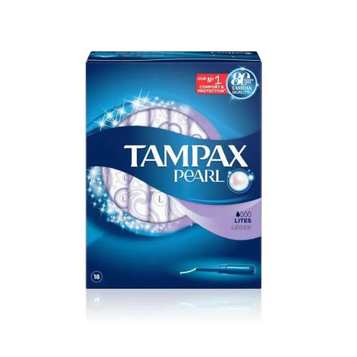 TAMPAX Pearl Lites 18 sztuk