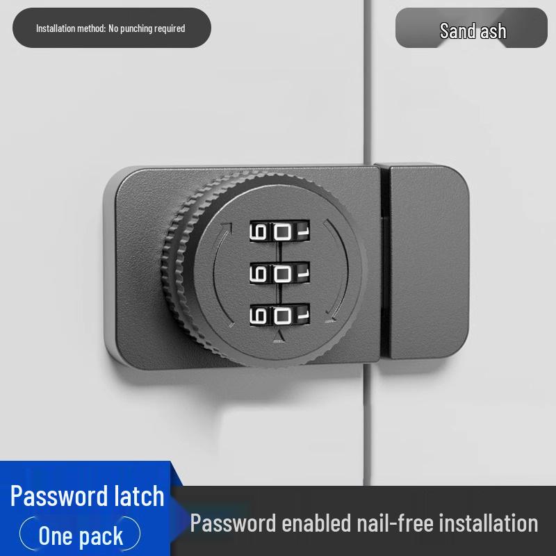 Punch-Free Anti-Theft Double-Open Cabinet & Drawer Lock