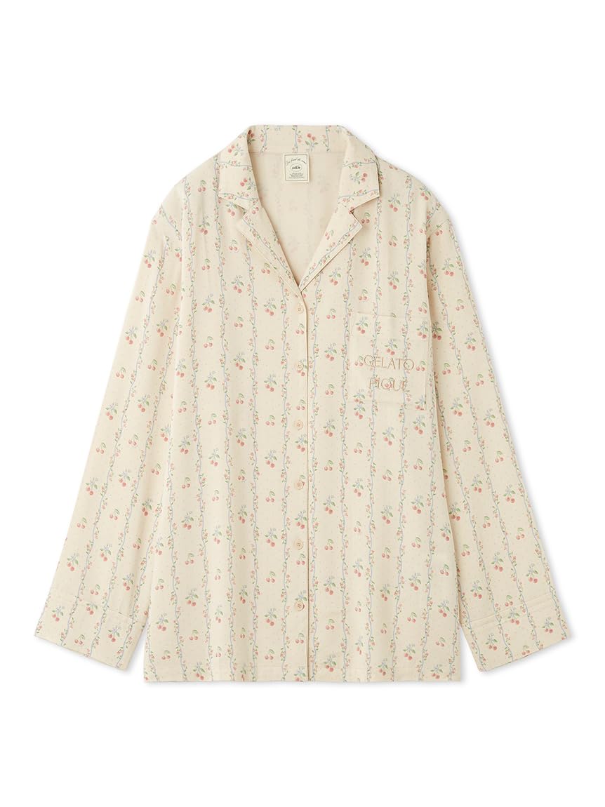

Gelato Pique Variation Pajama Shirt Free Size Women s PWFT244285, (Beige)