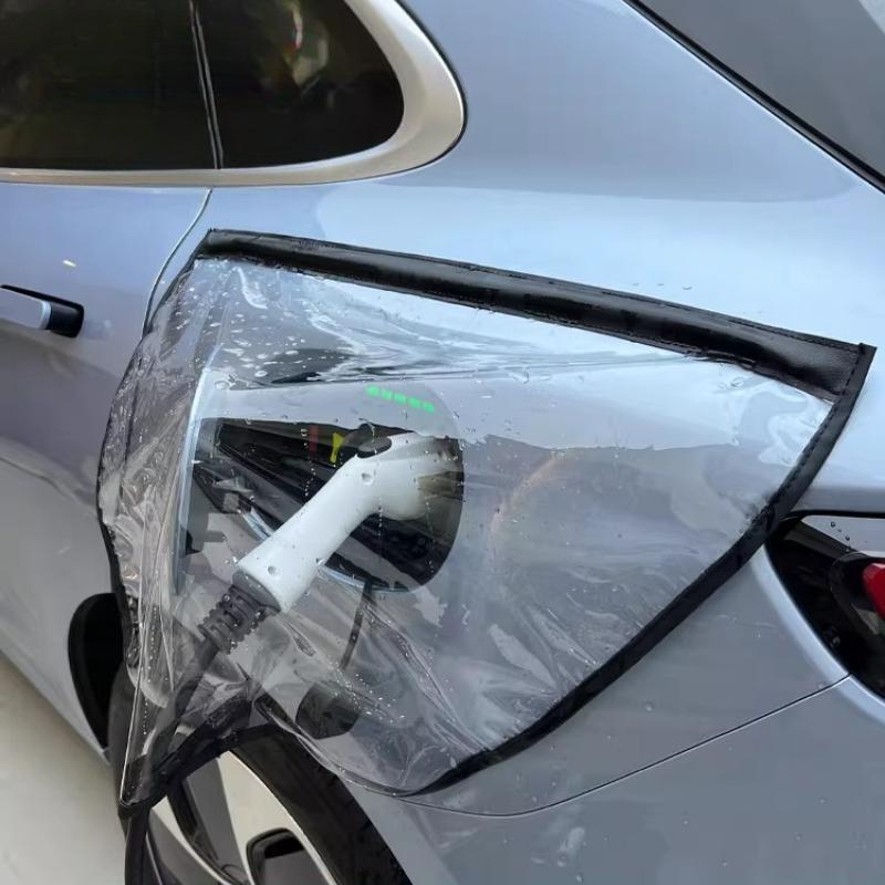 Для XPENG G9 Зарядный пистолет Чехол от дождя Автомобильные принадлежности для электромобилей Зарядный порт Наружный Бытовой Защитный чехол Инструменты