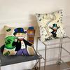 Game Dollar Alec Monopoly Man Pillow Case Square Pillow Bedroom Sofa Leisure Comfort Cushion Car Living Room Home Decoration