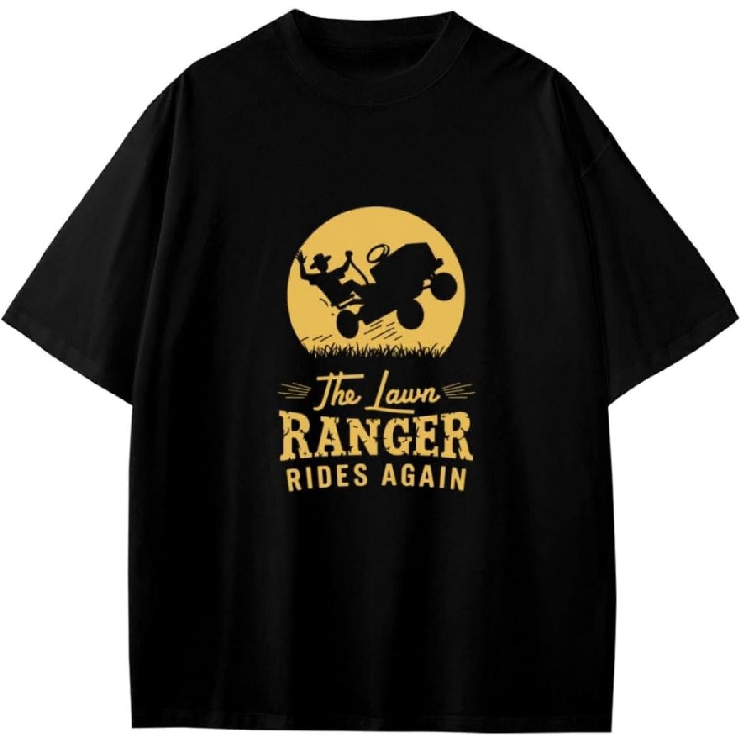 Retro Vintage The Lawn Ranger Rides Again Funny Gardening Gift Girls Boys Teens T-Shirt Anime Gift XXXXXL разноцветный