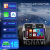 Android 16 Multimedia Car Radio Plug and Play for Toyota Prado 150 2013-2017, Carplay, DSP, WiFi+4G