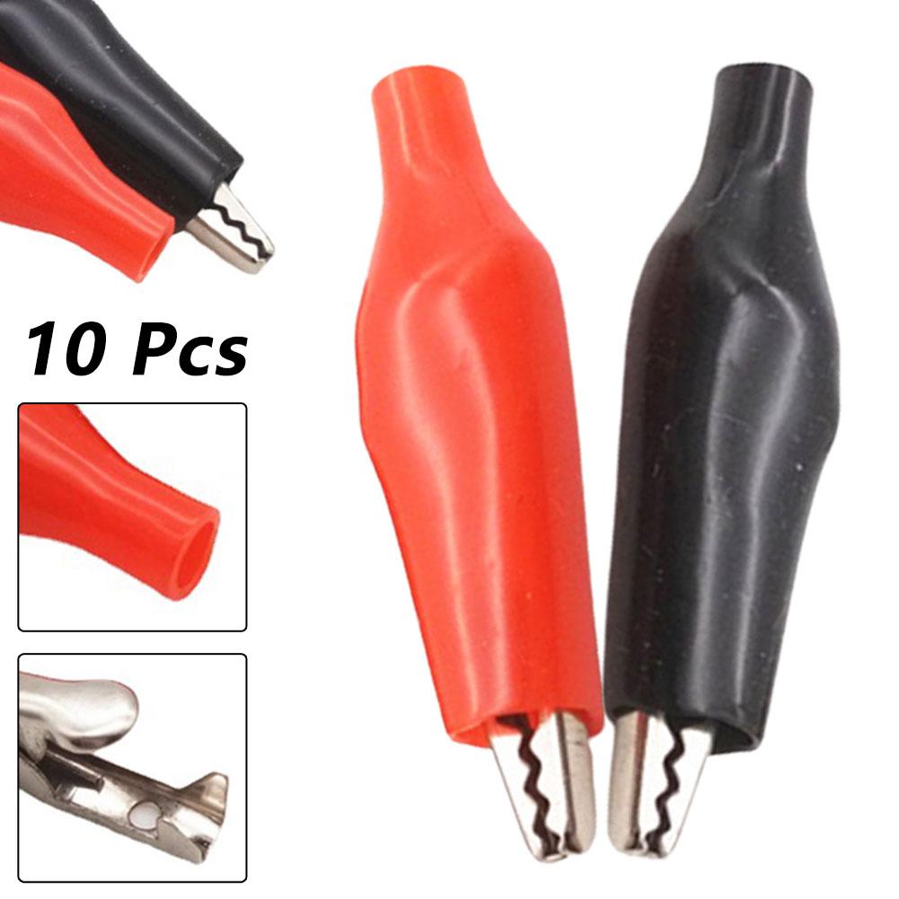 

Зажимы типа «крокодил» 5А с зажимом оболочки 28 мм