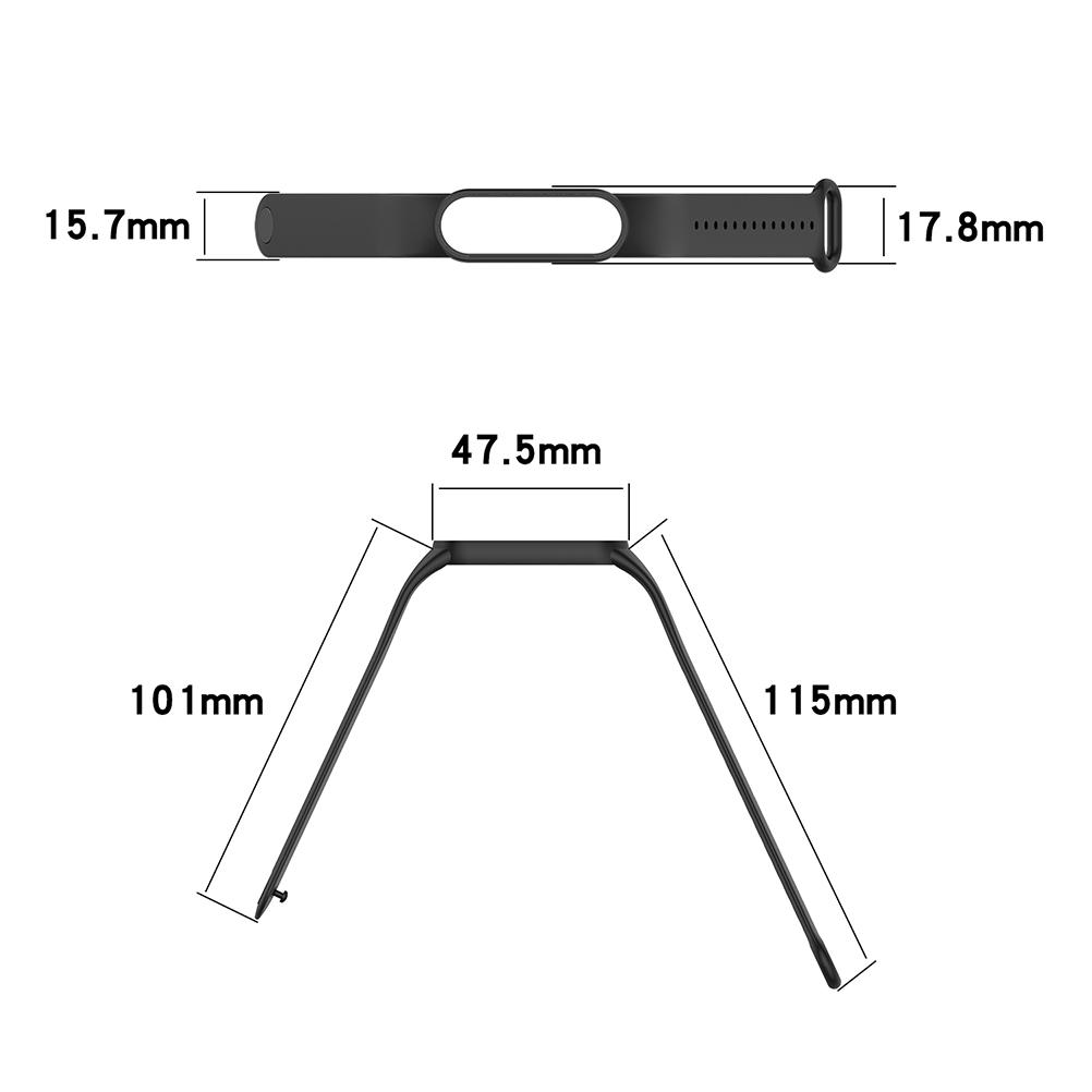 1pcs Replacement Wristband Strap For Xiaomi Mi Band 6 Smart Bracelet Accessory