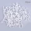 50/100pcs Plastic Plant Support Clips Clamps Garden Greenhouse Vegetables Clips Garden Tool