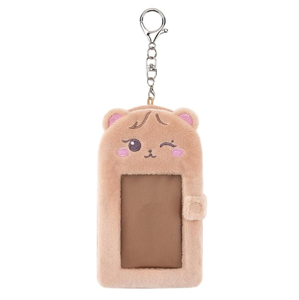 BLACKPINK Official DEADLINETOUR Character Plush Photocard Holder – Keyring Pouch