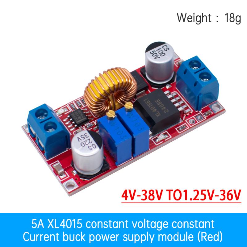 Original 5A 12A DC to DC CC CV Lithium Battery Step down Charging Board Led Power Converter Lithium Charger Step Down Module