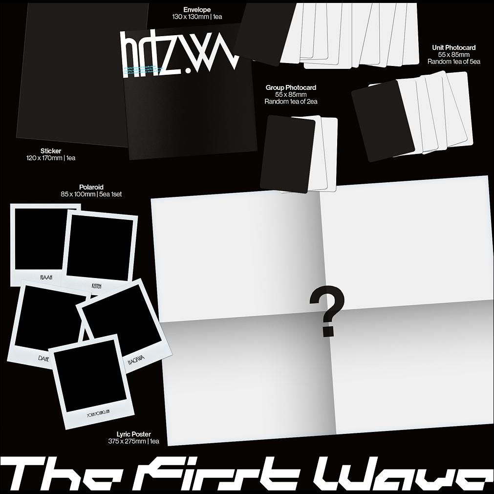 [Pre-order] hrtz.wav [The First Wave] 1st Mini Album (wav ver.) + Free Gift