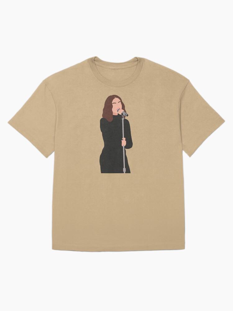 Selena Gomez Lineless Illustration Oversized T-Shirt