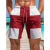 Pantalones Cortos Estampado 3D para Hombre con Cordón, Transpirables y Versátiles, Nueva Llegada