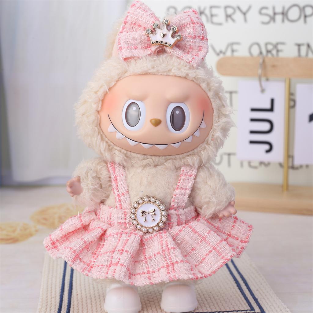 Labubu Baby Clothing Is Compatible with First, Second, and Third Generation 17cm Labubu Dolls
