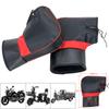 Motorcycle Protective Handlebar Set Luxury Stitching Winter Battery Car Windproof And Velvet Thickened Handlebar Set Waterproof