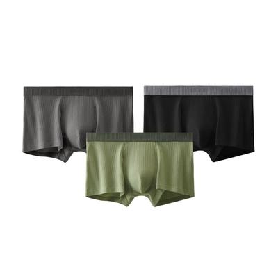 Bananain Silver Skin 311S Men's Cotton Boxer Briefs 3-Pack