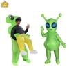 Halloween-Spezial: Aufblasbares grünes Tentakel-Alien-Kostüm für lustige Partys & Bühnenauftritte