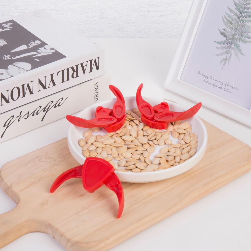 1PCS Lazy Melon Seed Nibbling Artifact Kitchen Tool Watermelon Seed Sheller Melon Seed Pliers Sheller Nut Clamp Melon Seed Clamp