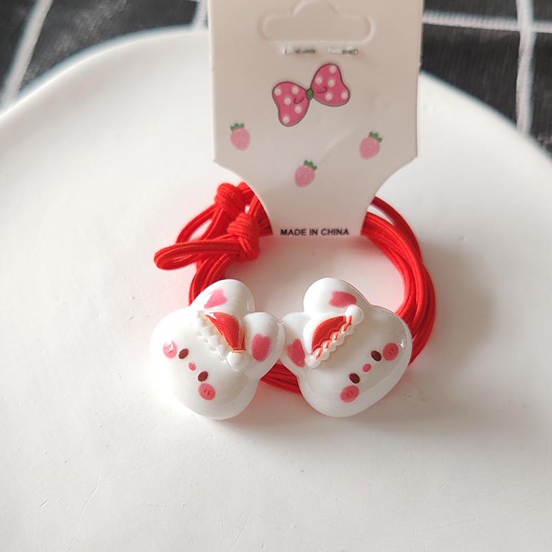 2024 Christmas Kids' Hair Accessories: Santa, Snowman, Reindeer Tree Hair Ties & Scrunchies