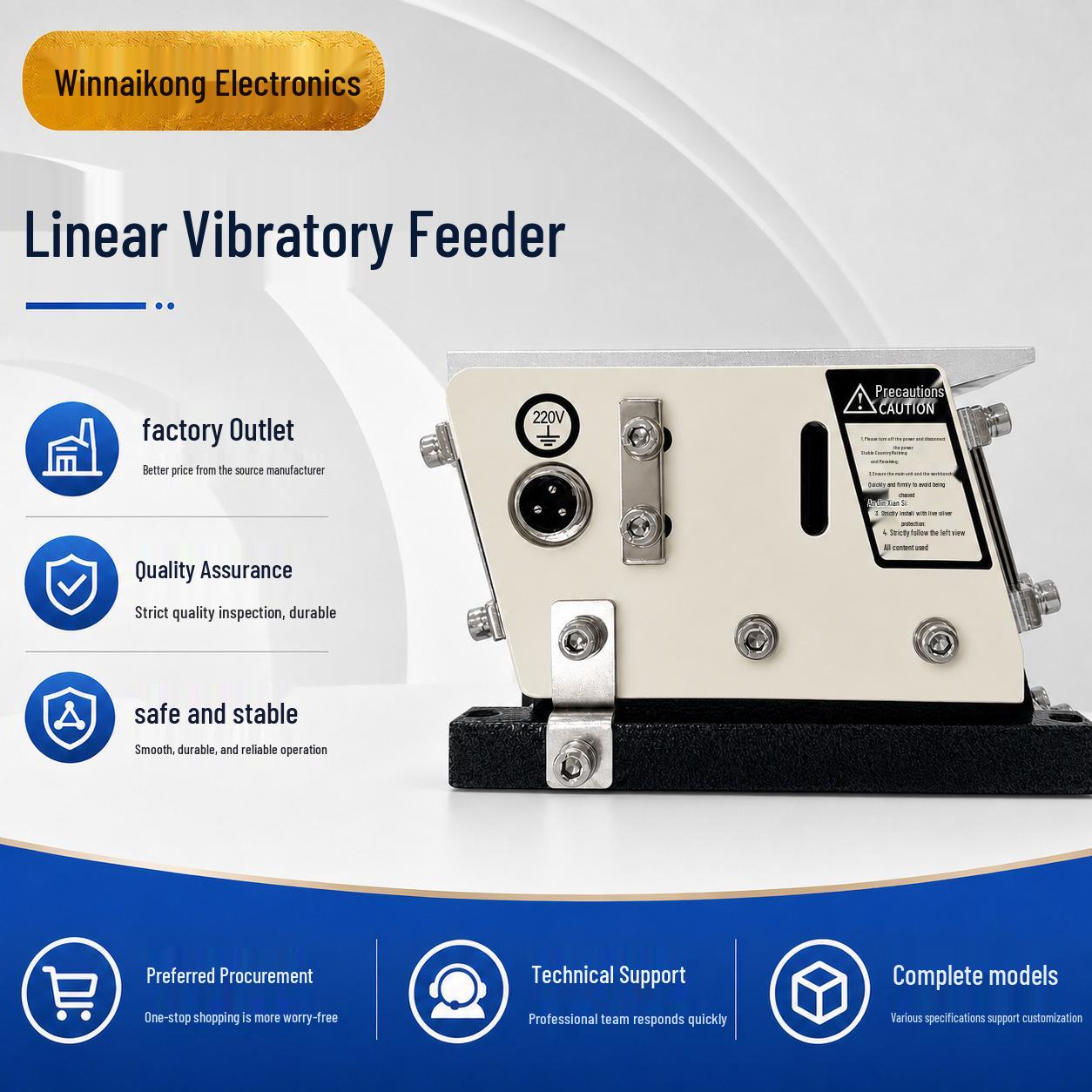 Direct Vibration Linear Feeder GS Series: