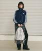 Masmarulez Mini Ver. Ribbon Pocket Backpack_Light Gray