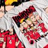 Haikyuu T-shirt Volleyball Kuroo Tetsurou Kozume Kenma Anime Shirt All Size
