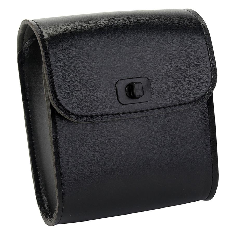 Universal Motorcycle PU Leather Front Handlebar Tool Bag Luggage Saddle Bags