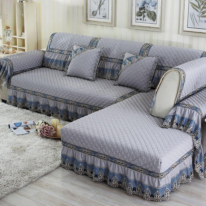 Подушка для дивана из хлопкового льна в европейском стиле — фото 4