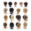 Messy Bun Wig Hair Tie Elastic Fluffy Natural Silky High Temperature Fiber Hair Extension Women Girls Tousled Updo Faux Hairs Hairpiece