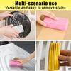 3Pcs Dust Cleaning Magical  Sponges Portable Brush Duster For Cleaning Blinds Glass Baseboards Vents Railings Mirrors Window