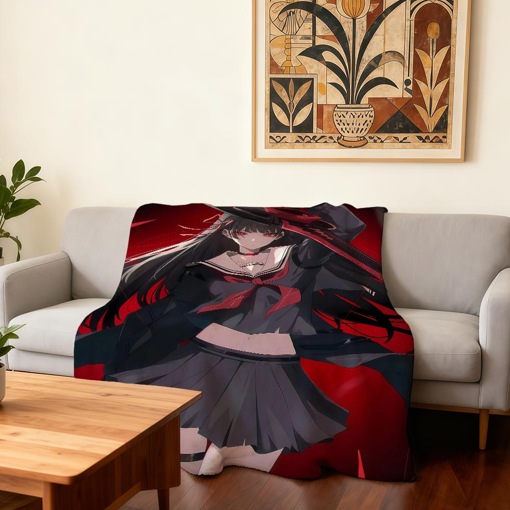 Game W-Wuthering Waves Chisa Blanket Super Warm Comfortable Plush Throw Blanket Child Home Sofa Bedroom Gift