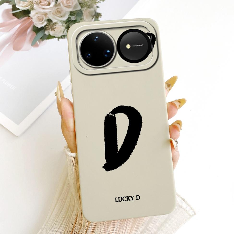 For Huawei Nova 15 Ultra Case SLY-AL00 Silicone Luxury A-Z Letters Fashion Cool Crown Phone Case For Huawei Nova15 Ultra Cover