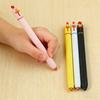 Cute Chick Click Gel Pen 0.5mm Quick-Dry Ink Fun Retractable Gel Pen for School Office Stress Relief Novelty Writing Tool