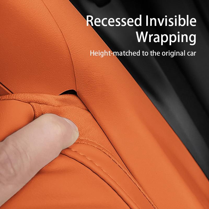 For Li Lixiang L7 L8 L9 Car Seat Adjustment Protective Sticker Ideal Leather Car Seat Adjustment Anti Kick Pads On Both Sides